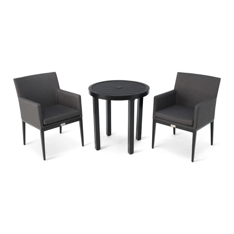 Capri Sling Upholstered 3 Piece Bistro Group - The Great Escape