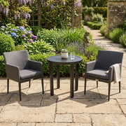 Capri Sling Upholstered 3 Piece Bistro Group - The Great Escape