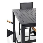 Capri Sling 7 Piece Bar Height Group - The Great Escape