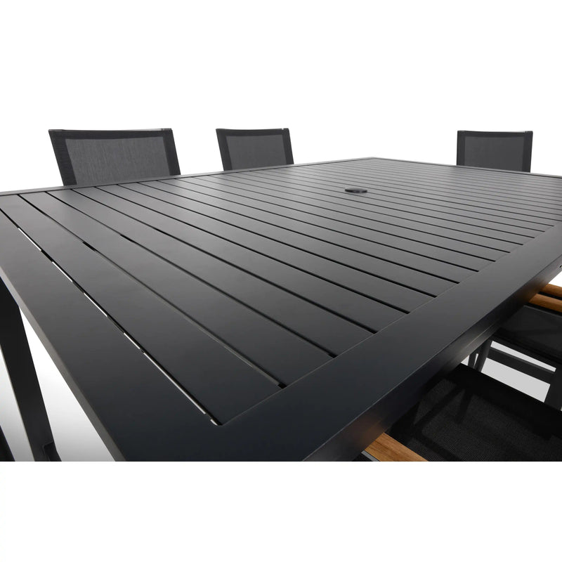 Capri Sling 7 Piece Bar Height Group - The Great Escape