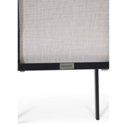 Mila Grey Sling Stacking Dining Arm Chair - The Great Escape