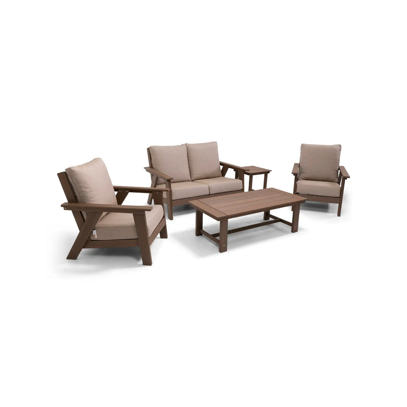 Aruba 5 Piece Loveseat Chat Group - The Great Escape