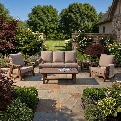 Aruba 5 Piece Sofa Chat Group - The Great Escape
