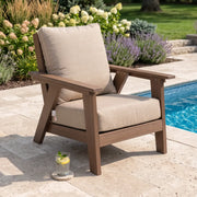Aruba POLY Cushioned Lounger Chair The Great Escape