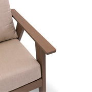 Aruba 5 Piece Sofa Firepit Chat Group - The Great Escape