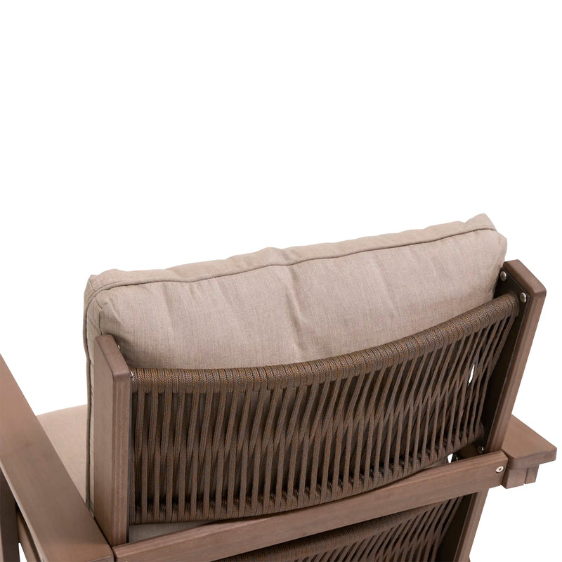 Aruba 5 Piece Sofa Firepit Chat Group - The Great Escape