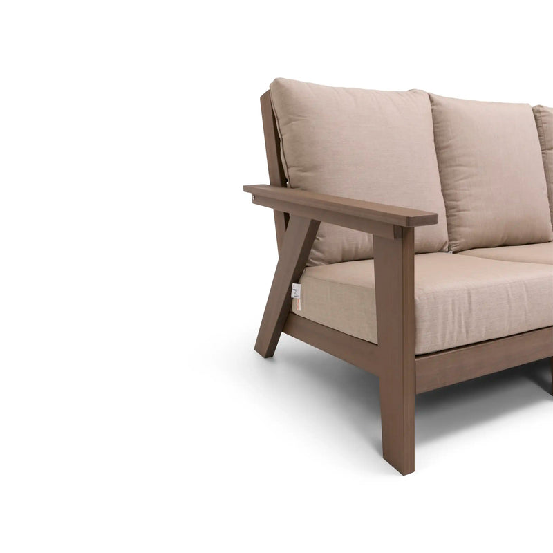 Aruba 5 Piece Sofa Firepit Chat Group - The Great Escape