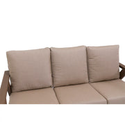 Aruba 5 Piece Sofa Firepit Chat Group - The Great Escape