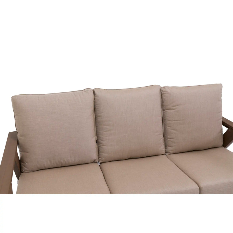 Aruba 5 Piece Sofa Firepit Chat Group - The Great Escape