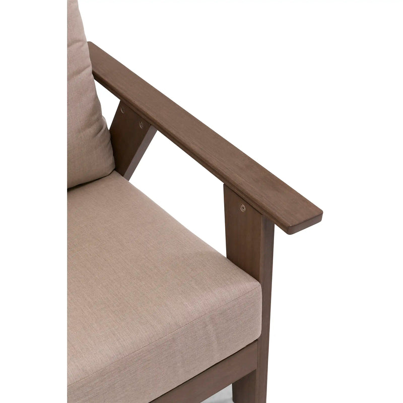 Aruba 5 Piece Sofa Firepit Chat Group - The Great Escape