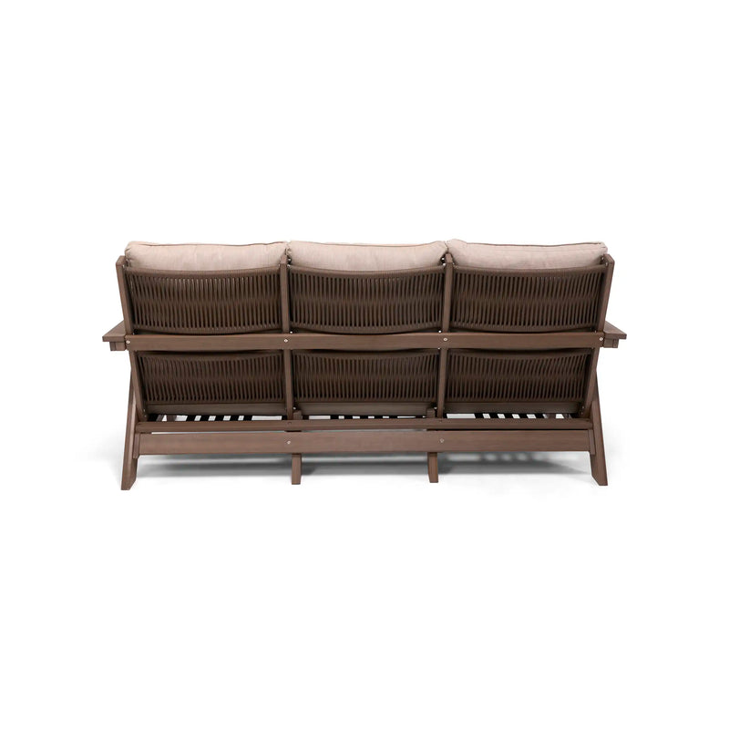 Aruba 5 Piece Sofa Firepit Chat Group - The Great Escape