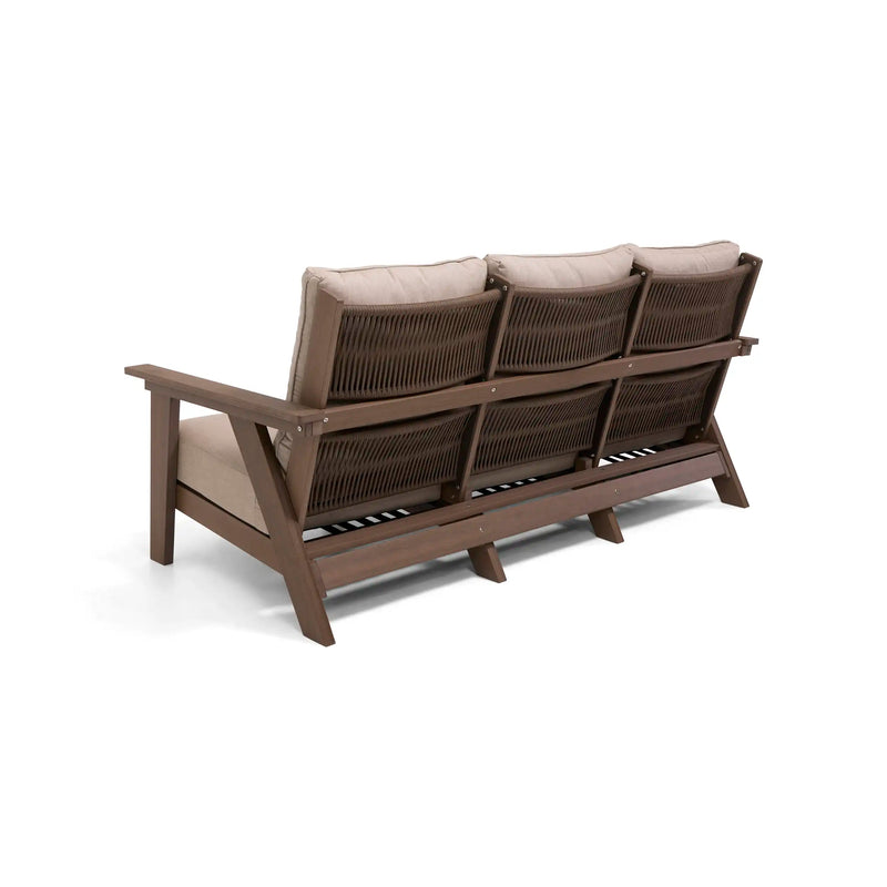 Aruba 5 Piece Sofa Firepit Chat Group - The Great Escape