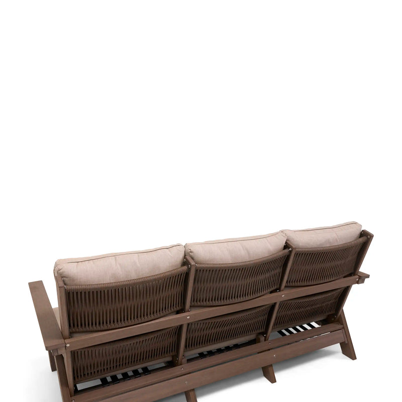 Aruba 5 Piece Sofa Firepit Chat Group - The Great Escape