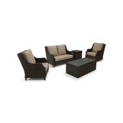 Aruba XL 5 Piece Loveseat Chat Group - The Great Escape