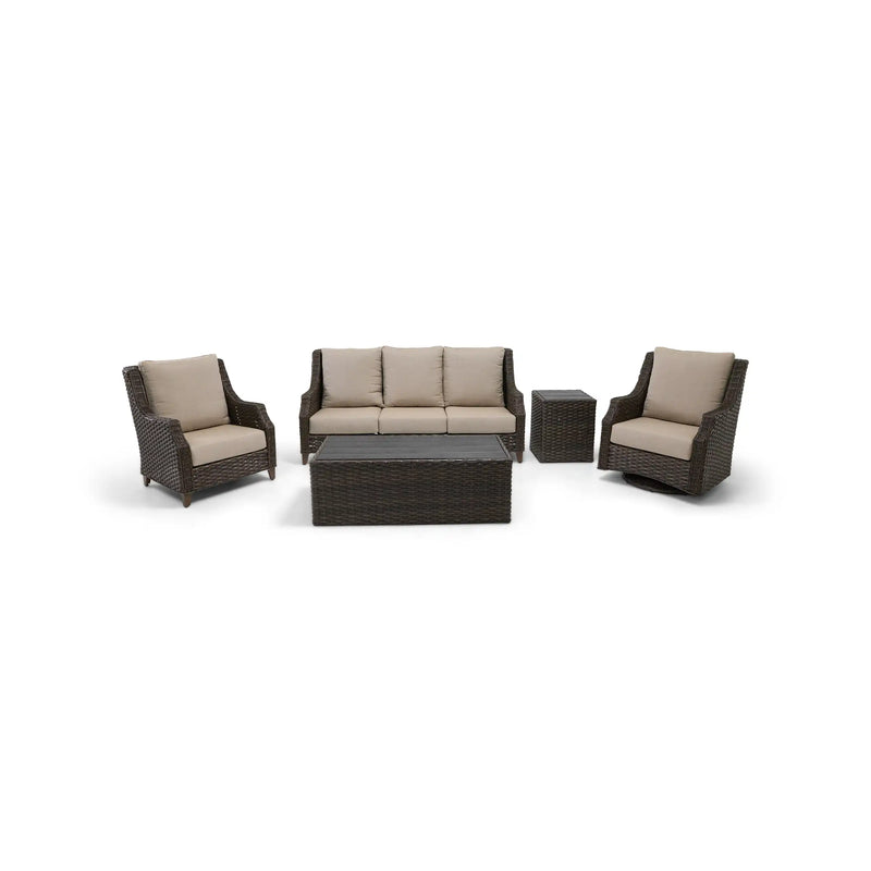 Aruba XL 5 Piece Sofa Chat Group - The Great Escape