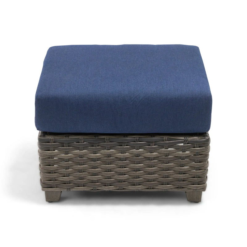 Aurora XL Deep Seat Cushioned Woven Ottoman - The Great Escape