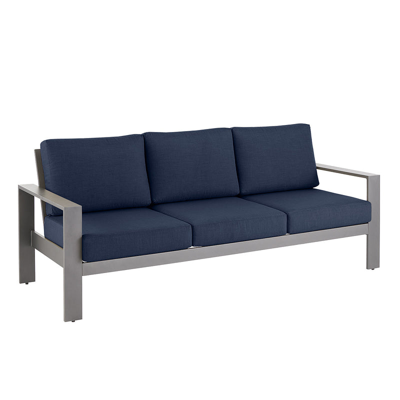 Newport Grey Sofa in Spectrum Indigo - The Great Escape