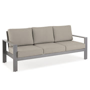 Newport Grey Sofa in Spectrum Dove - The Great Escape