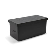 24"x58" Rectangle Brown Firepit/Coffee Table - The Great Escape