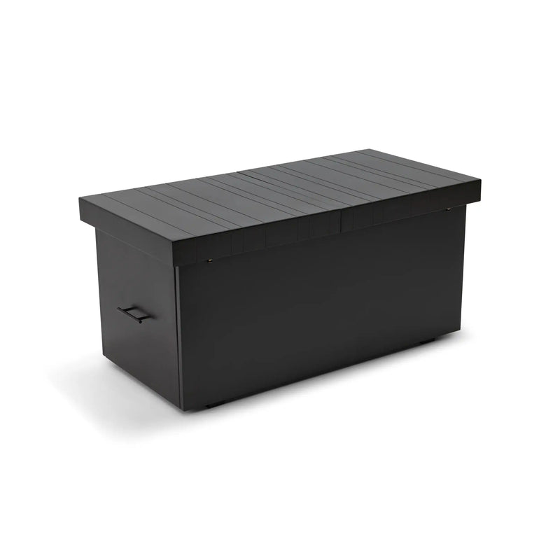 24"x58" Rectangle Brown Firepit/Coffee Table - The Great Escape