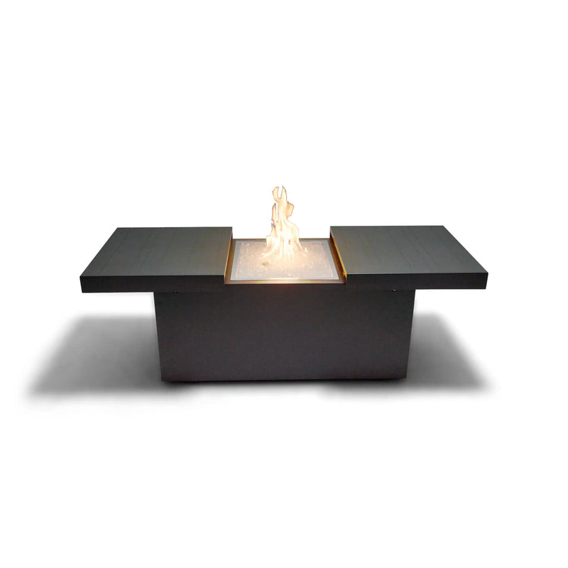 24"x58" Rectangle Charcoal Firepit/Coffee Table - The Great Escape