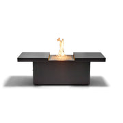 24"x58" Rectangle Charcoal Firepit/Coffee Table - The Great Escape