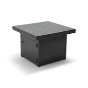 34" Square Brown Firepit/Coffee Table - The Great Escape