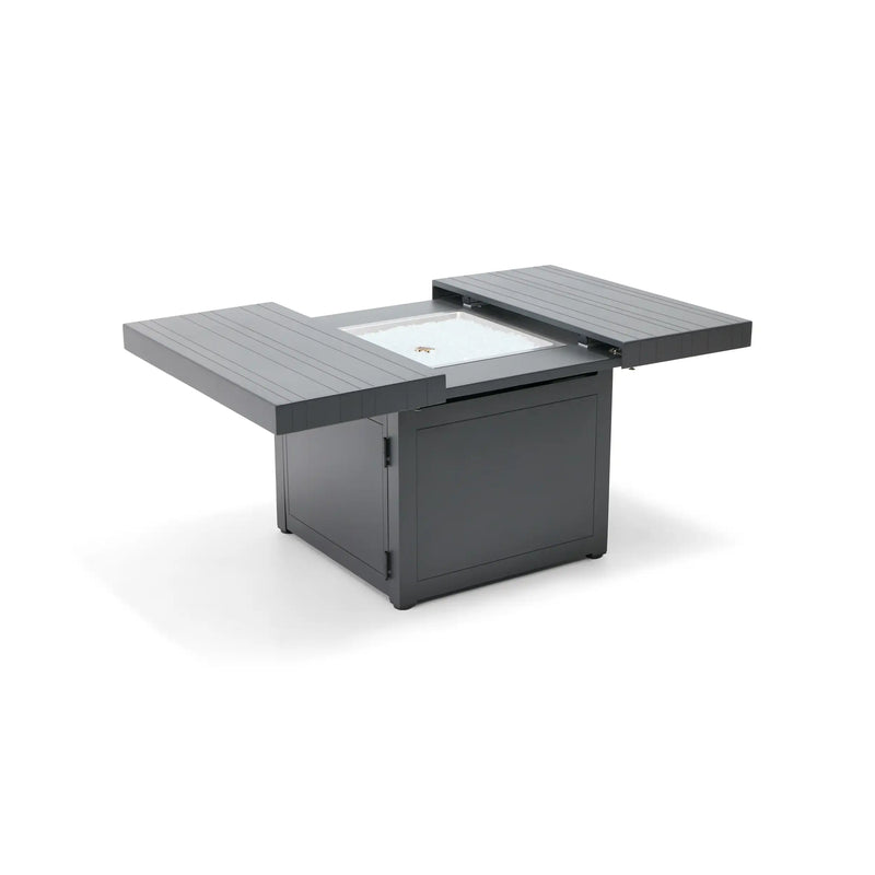 34" Square Charcoal Firepit/Coffee Table - The Great Escape