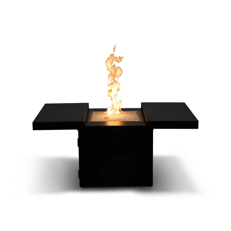 34" Square Charcoal Firepit/Coffee Table - The Great Escape