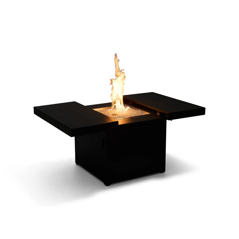34" Square Charcoal Firepit/Coffee Table - The Great Escape