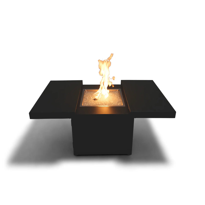 34" Square Charcoal Firepit/Coffee Table - The Great Escape
