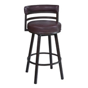 Destin Swivel 26" Counter Stool - AB/Brown - The Great Escape