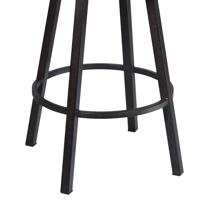 Destin Swivel 26" Counter Stool - AB/Brown - The Great Escape