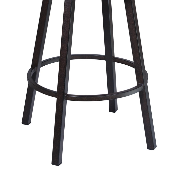 Destin Swivel 30" Barstool - AB/Brown