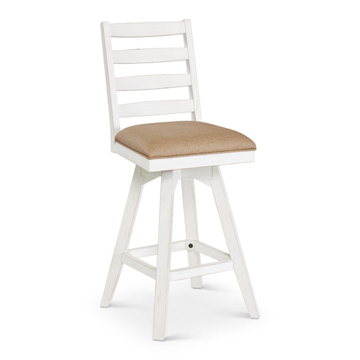 Picture of Savannah 30" Ladder Back Swivel Barstool