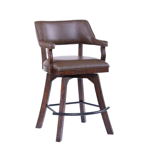 Cumberland 26" Cushioned Swivel Barstool - The Great Escape