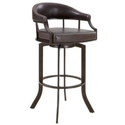 Eastpoint Swivel 30" Counter Stool - Auburn/Brown - The Great Escape