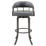 Eastpoint Swivel Stool - Grey - The Great Escape