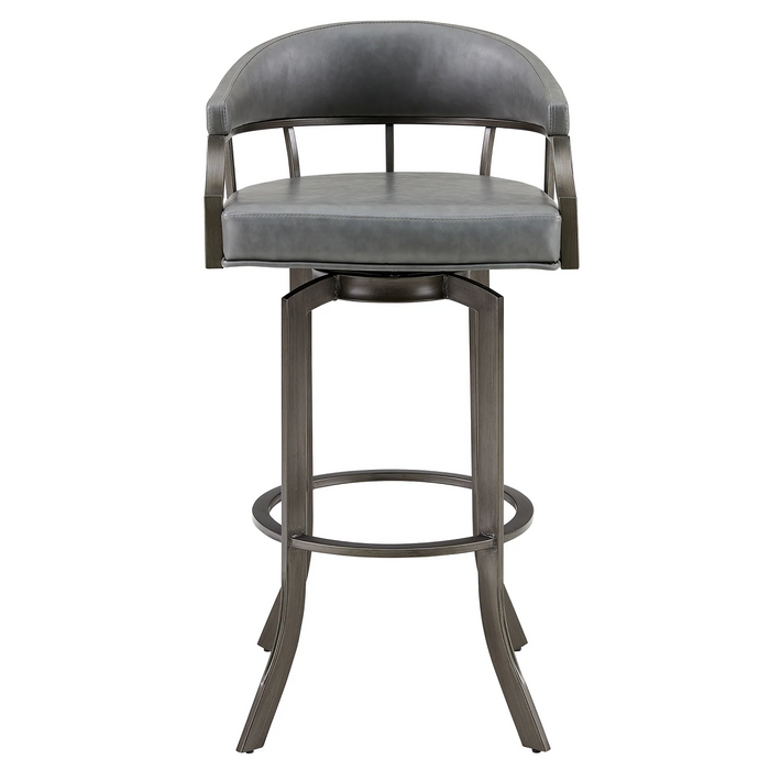 Eastpoint Swivel 30" Barstool - Grey