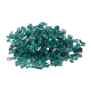 Aqua Blue Fire Glass - The Great Escape