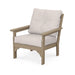 Picture of Vineyard Lounge Chair in Vintage Sahara and Dune Burlap