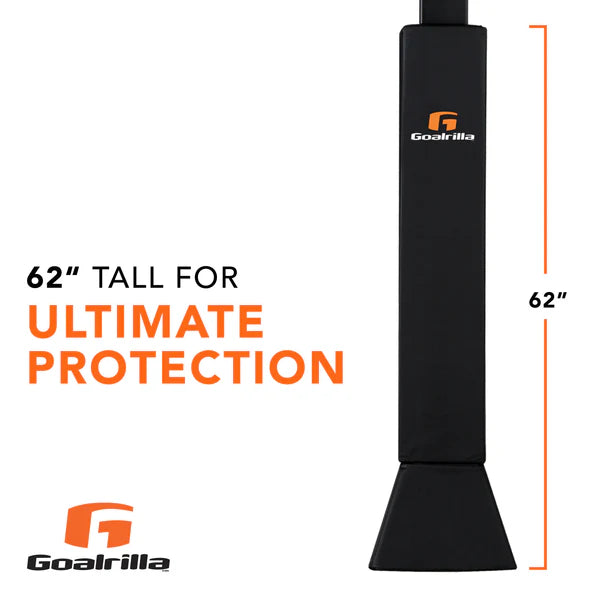 Goalrilla Universal Weatherproof Basketball Pole Pad 62" Tall For Ultimate Protection  - The Great Escape 
