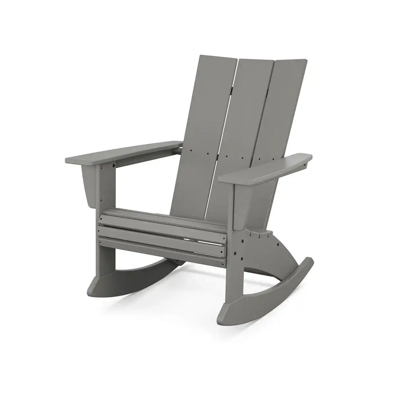 Modern Curveback Adirondack Rocker Chair - The Great Escape