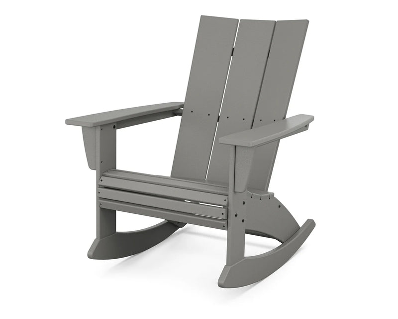 Modern Curveback Adirondack Rocker Chair - The Great Escape