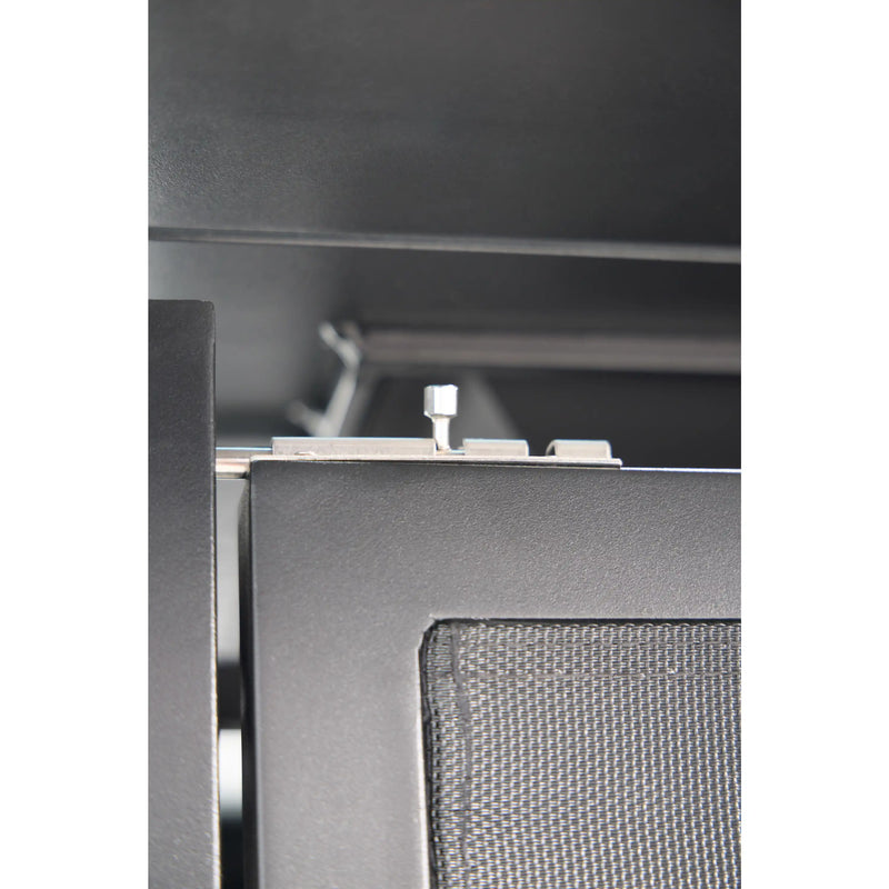 42" Square Slat Fire Table W/ Lid - The Great Escape