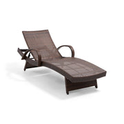 Waveland Woven Chaise Lounges - Driftwood - The Great Escape