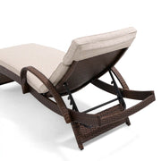 Waveland Woven Chaise Lounges - Driftwood - The Great Escape