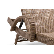 Waveland Woven Chaise Lounges (2 Pack) Driftwood - The Great Escape