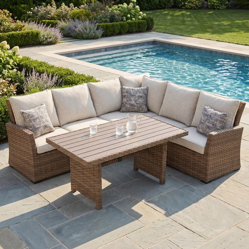 Arcadia Sectional Group - Driftwood - The Great Escape