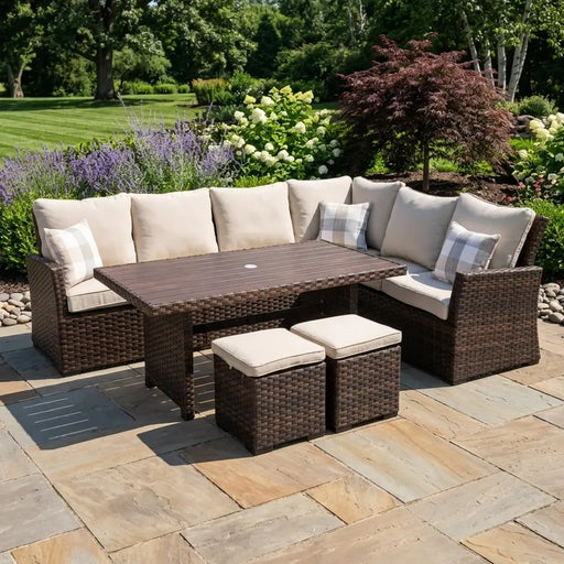 Arcadia Sectional Group - Brown - The Great Escape